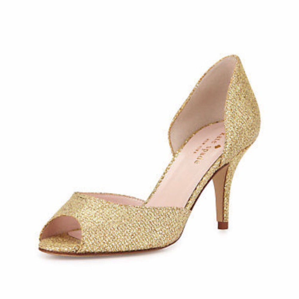 Kate Spade “Sage” Peep toe heel
